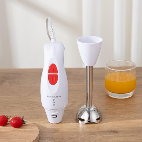 Electric Food Vegetable Blender 300w Handheld Home Use 4 Blades Hand Mixer for Kitchen Fast Easy Clean Blender
