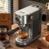 HiBREW 20Bar Semi Automatic Espresso Coffee Machine Temperature Adjustable Cold/Hot Super Slim Coffee Maker Cappuccino H10B